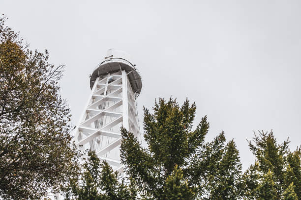 istock Mountaintop observatory on a cloudy, fall day near Los Angeles, CA 1354296163