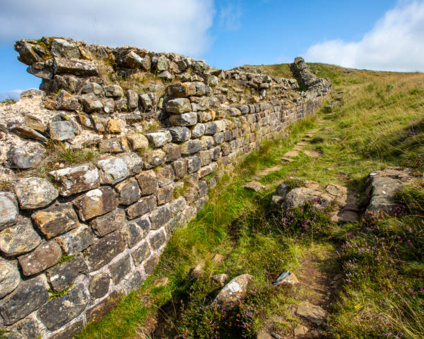 istock Hadrians Wall in Northumberland, UK 1354296426