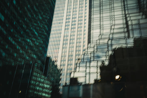 Free Stock Photo of Reflection of historic building in modern glass ...