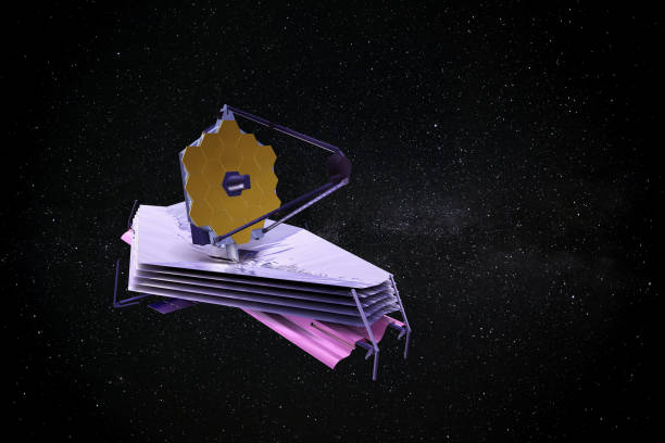 James Webb Space Telescope stock photo