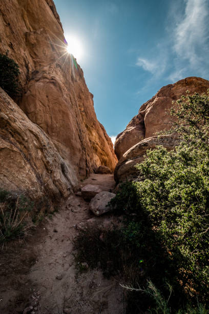 istock Jagged rock formations in the southern California desert 1354303230