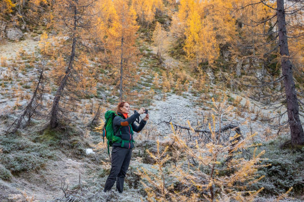 istock Woman in the mountains 1354310427