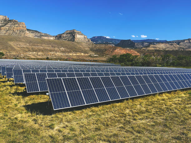 istock In Nature Geometric Pattern from Above Solar Panel Field Green Energy Photo Series 1354311205
