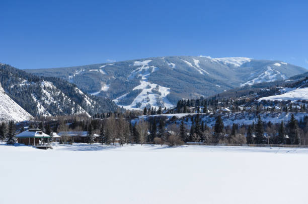 istock Beaver Creek Ski Runs at Nottingham Lake 1354340556