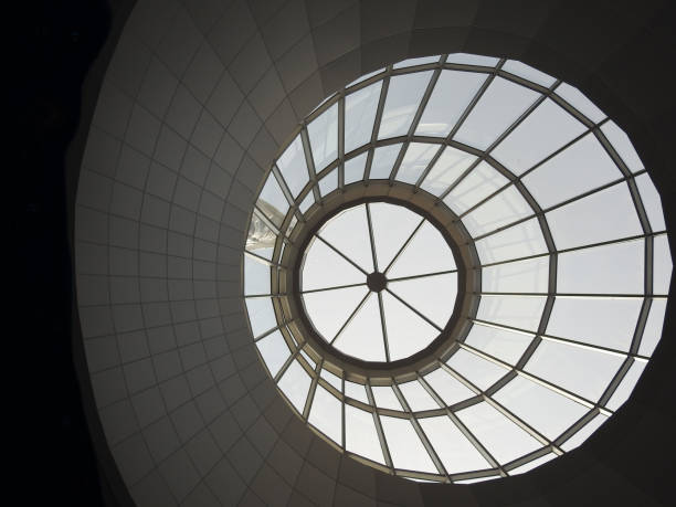 istock modern dome of a current building 1354344888