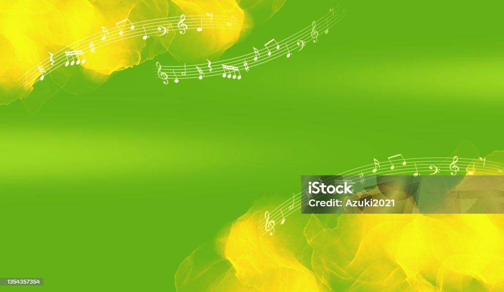Notes Yellow/pink Notes And Yellow Abstract Pattern Background Is Pink Stock Illustration ...