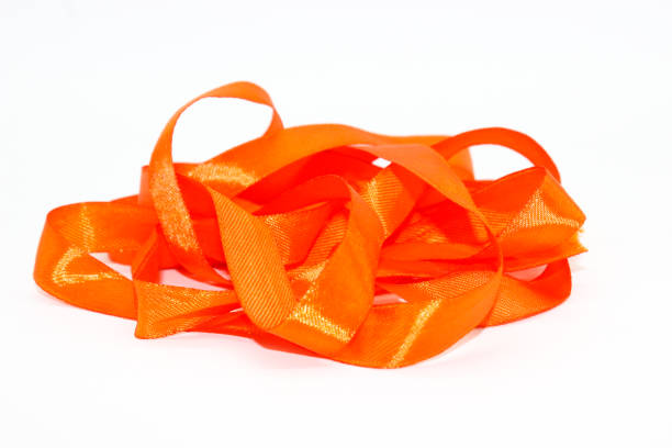 istock Ribbon isolated on white background with selective focus 1354359181