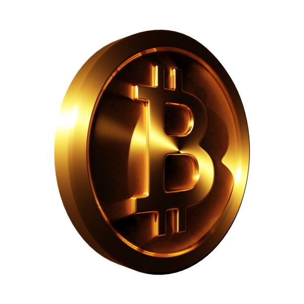 istock Bitcoin Cryptocurrency Golden Coin. 3D Illustration. Isolated on White Background. 1354361958