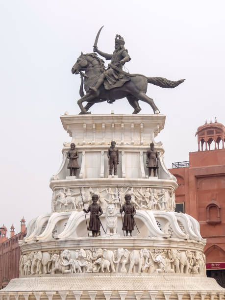 istock View of Maharaja Ranjit Singh Statue in Amritsar. 1354379804
