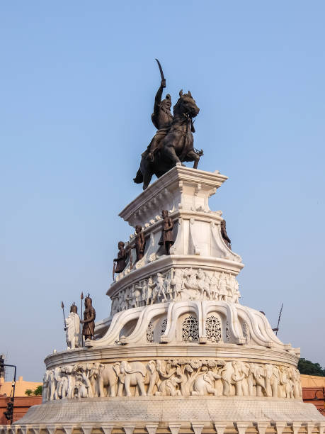 istock View of Maharaja Ranjit Singh Statue in Amritsar. 1354379812