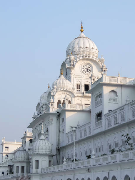 istock Beautiful view of Golden temple in Amritsar. 1354379837