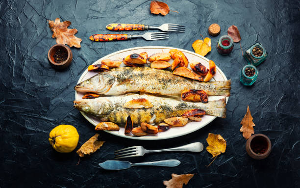 istock Diet fish,seasonal recipe,flat lay 1354382131