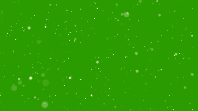 Falling snow Loopable (4k + Chroma key). Top view.