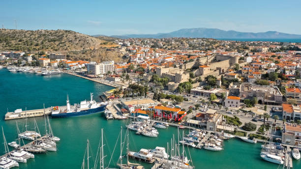 istock Cityscape of Cesme 1354399088