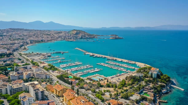 istock Aerial view of Kusadasi 1354399091