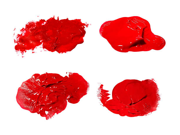 istock Abstract watercolor hand paint texture, isolated on white background 1354403009