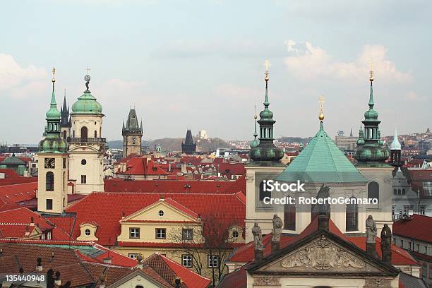 Skyline Della Città Vecchia Di Praga - Fotografie stock e altre immagini di Ambientazione esterna - Ambientazione esterna, Architettura, Boemia