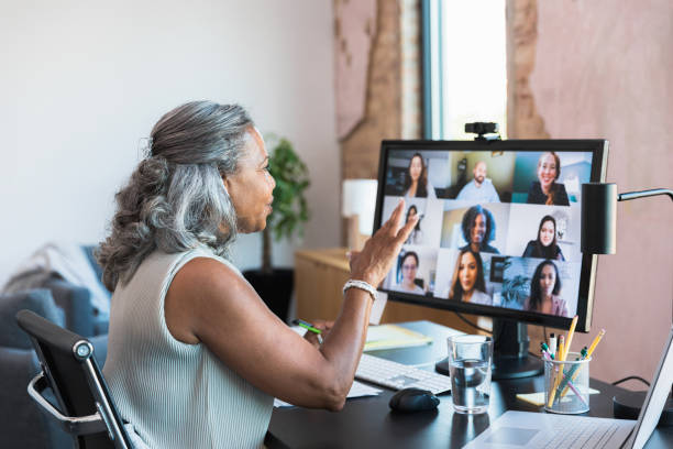 istock Businesswoman working from home 1354411922