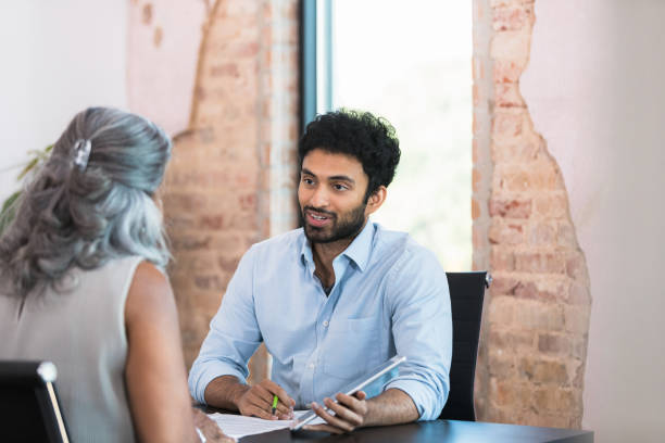 istock Business colleagues meet to discuss project 1354411949