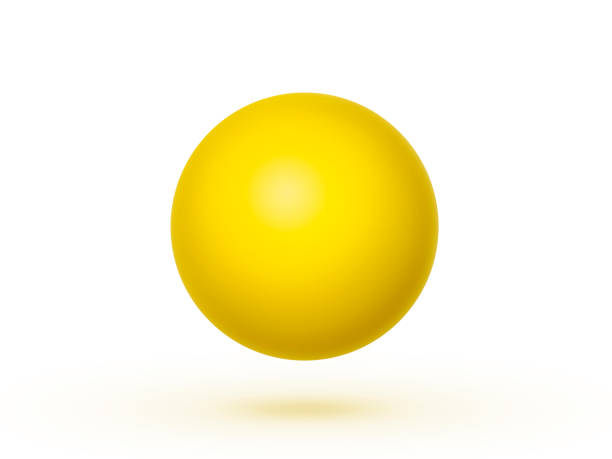 Globe sphere or ball isolated on a white background. 3D illustration
