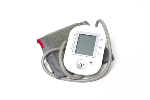istock Medical electronic tonometer isolated on white background. 1354419694