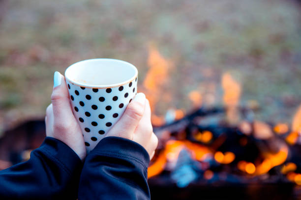 istock My time for Mug by the camp fire 1354420266