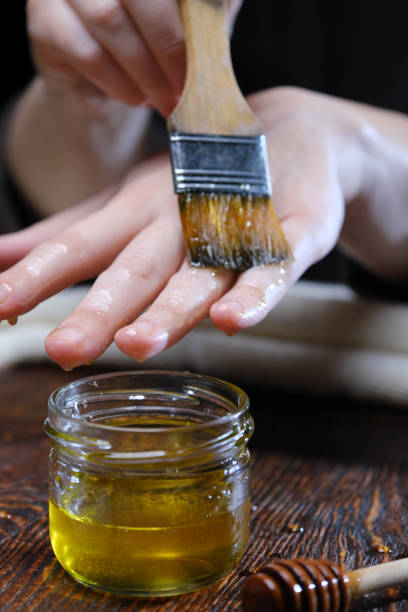 istock Hand care at home 1354423339