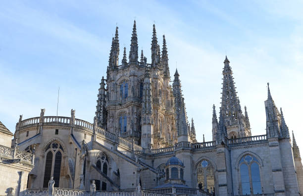 istock Burgos Cathedral: The 16th century octagon-shaped tower 1354426406