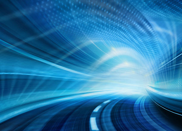 istock Abstract Speed motion in highway tunnel 135443489