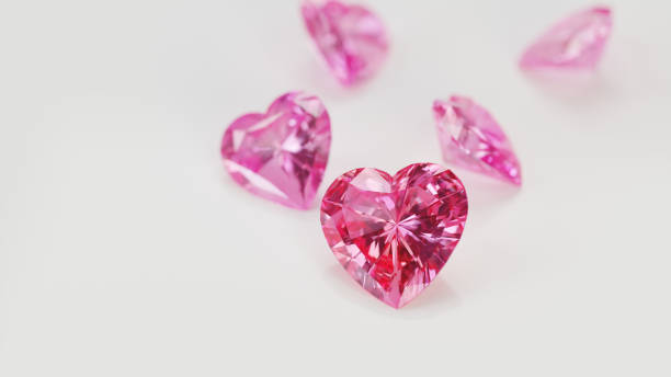 istock Heart-shaped jewels 1354437076