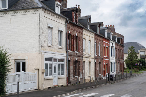 istock Roofs and old houses 1354452252