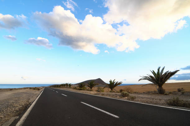 istock Lonely Road in the Desert 1354454793