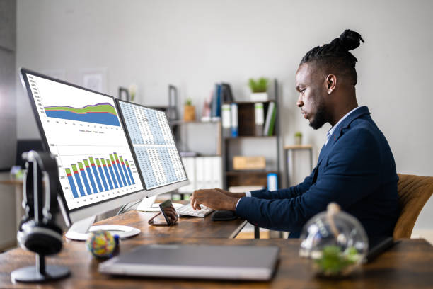istock African American Office Employee Auditor 1354480268
