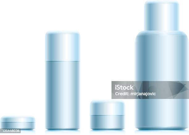 Produits Cosmétiques Vecteurs libres de droits et plus d'images vectorielles de Crème hydratante - Crème hydratante, Fond blanc, Huile d'aromathérapie