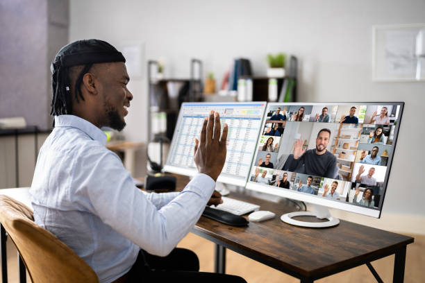 istock Video Conference Business Call 1354480432