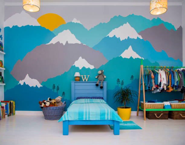 390+ Bedroom Wall Painting Stock Photos, Pictures & Royalty-Free