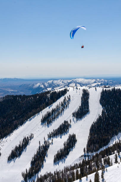 istock Parasailing at Sun Valley, Idaho 1354502214