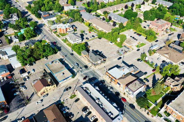 istock Aerial scene of Waterdown, Ontario, Canada 1354504138