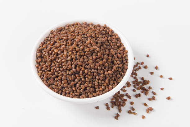 istock buckwheat tea isolated on  white background. 1354516693