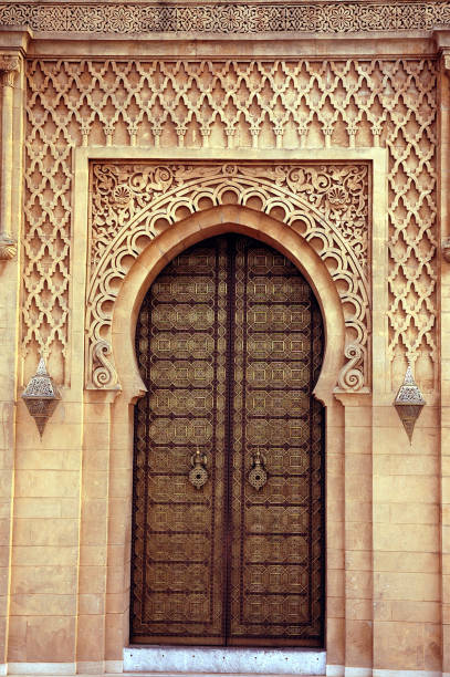 istock Traditional and artisanal door in Morocco 1354521954