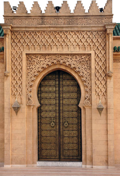 istock Traditional and artisanal door in Morocco 1354522041