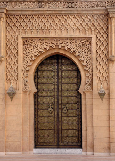 istock Traditional and artisanal door in Morocco 1354522042