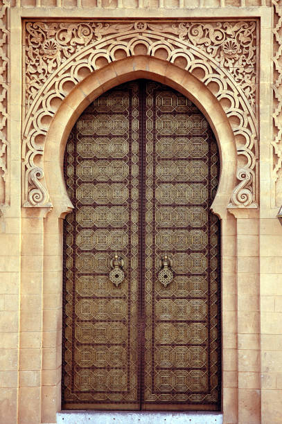 istock Traditional and artisanal door in Morocco 1354522934