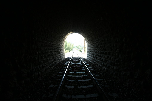 old handmade tunnels wide angle