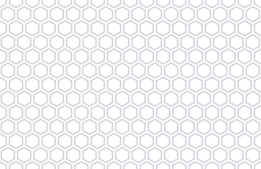 Abstract geometric seamless pattern background with hexagonal shape cells. Vector illustration