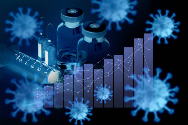 istock Medical concept medicines and graphs 1354569307