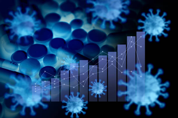 istock Medical concept medicines and graphs 1354569308