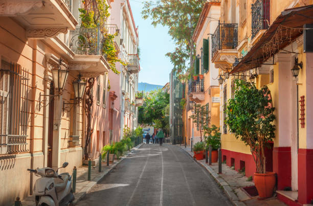 istock Street view of Athens 1354579768