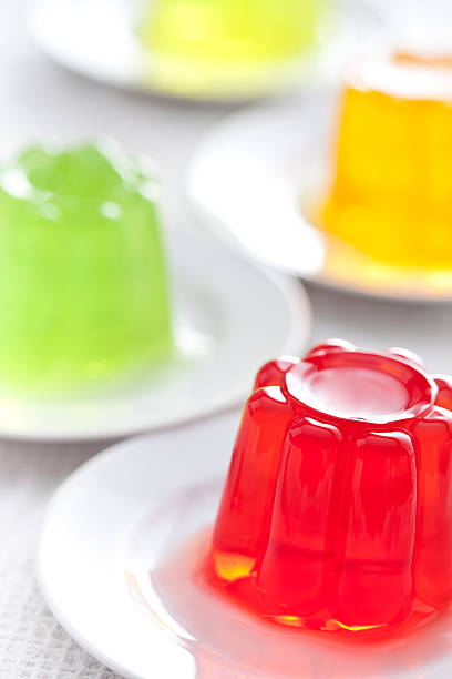 istock Gelatins on a dish 135458346