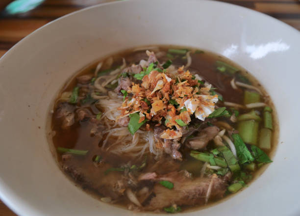 istock Beef noodles with hot soup 1354586356